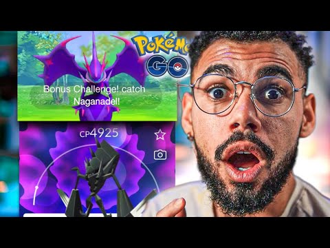 NECROZMA NO FINALMENTE APARECEU... *A ULTIMA ULTRABEAST* | Cris | #pokemongo #necrozma #naganadel