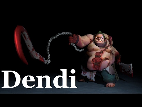 Dendi pro Pudge mid | exploit | pro hooks | Highlights — Dota 2