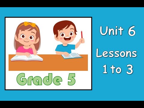 Grade 5 : Unit 6 - lessons 1 to 3 (Ordering of operation-Numerical Expressions - write expressions )