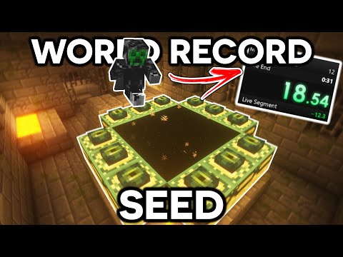 TheMisterEpic - The End in UNDER 20 SECONDS - A WORLD RECORD Minecraft Seed...