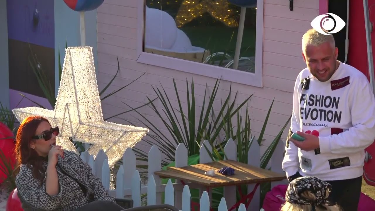 Në këmbim të një cigareje, Tea puth Luizin