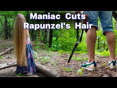 Maniac cuts Rapunzel’s hair ( SELLFY, BOOSTY)