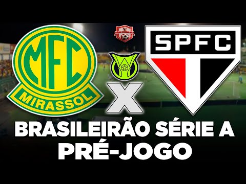 MIRASSOL 3 x 0 SÃO PAULO AO VIVO | CAMPEONATO BRASILEIRO SÉRIE A 2025 | 29ª RODADA | NARRAÇÃO