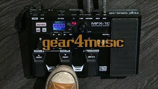 Video thumbnail for NUX MFX-10 Multi Effects Pedal by Gear4music Guitars