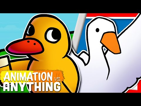 The Duck Song vs Untitled Goose Game - Rap Battle! (ANIMATION VS ANYTHING: CH. II)