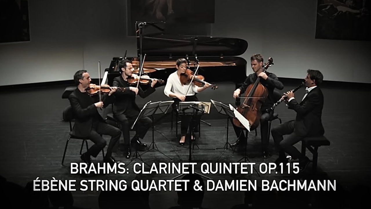 Brahms - Clarinet Quintet Op. 115 | Damien Bachmann, clarinet