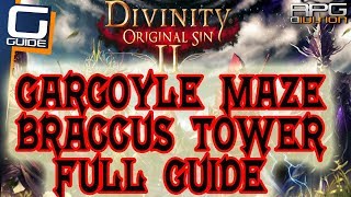 DIVINITY ORIGINAL SIN 2 - Gargoyle Maze FULL PROPER Walkthrough & How to open too heavy Tomb