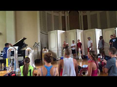 Bluecoats 2015 Hornline "Woods"