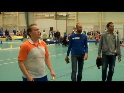 Badmintonnen bij BC Duinwijck