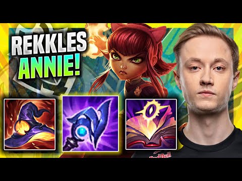 REKKLES NEW META ANNIE ADC?! - G2 Rekkles Plays Annie ADC vs Draven! | Season 11