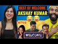 Best Of Welcome 😂😂| Akshay Kumar, Anil Kapoor, Katrina Kaif | Netflix India | Reaction video