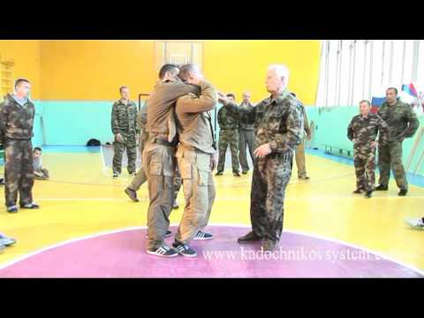 Escaping from the hold from the back - Kadochnikov System