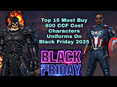 Top 15 Must Buy 800 CCF Cost Characters Uniforms On Black Friday 2025 - Marvel Future Fight