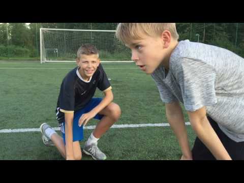 fodbold challenges med Felipe!