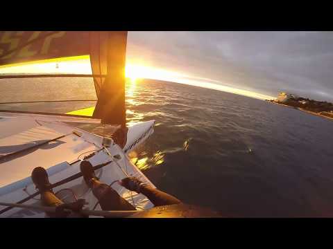 Waszp evening sailing