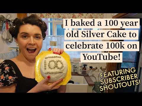 🎉 Celebrating 100k Subscribers with a 100-Year-Old Silver Cake! Featuring Subscriber Shoutouts! 🎉