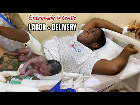 OFFICIAL BIRTH VLOG-RAW + REAL LABOR + DELIVERY OF OUR RAINBOW BABY! NATURAL BIRTH VLOG