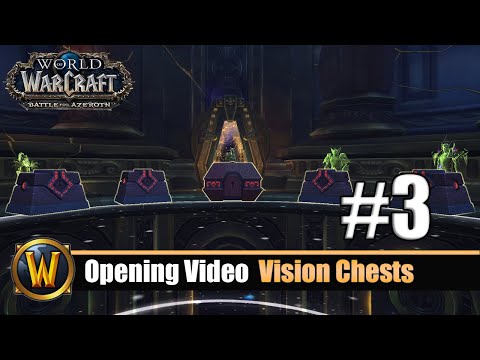 Opening Video:  4x Vision Chests #3 [5 Mask full clear]