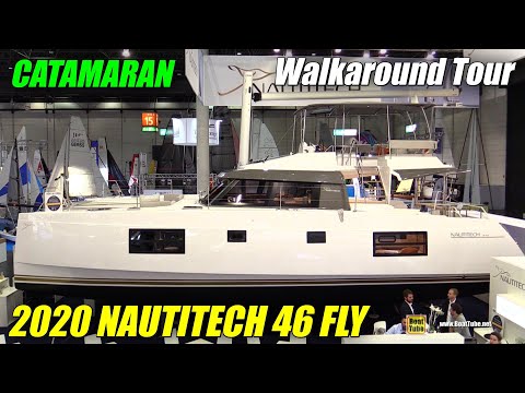 2020 Nautitech 46 Fly Catamaran - Walkaround Tour - 2020 Boot Dusseldorf