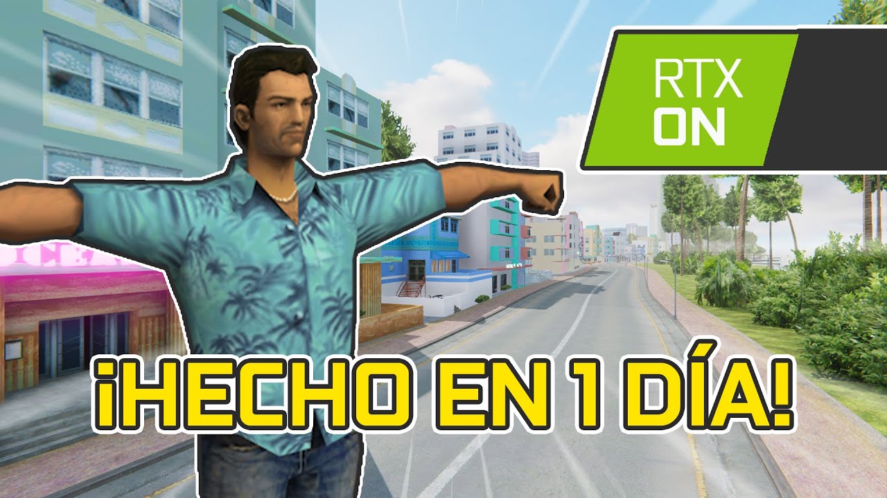 Hice GTA VICE CITY en 24 HORAS y RTX