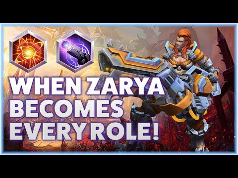 Zarya Expulsion Zone - WHEN ZARYA BECOMES EVERY ROLE! - Grandmaster Storm League