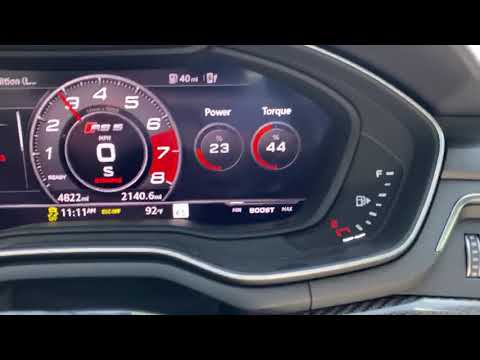 B9 RS5 (2.9T) Launch Control Demo