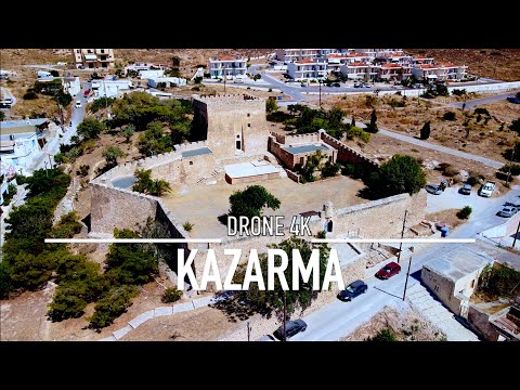 SITIA KAZARMA FORTRESS Drone 4K Σητεία Καζάρμα CRETE GREECE