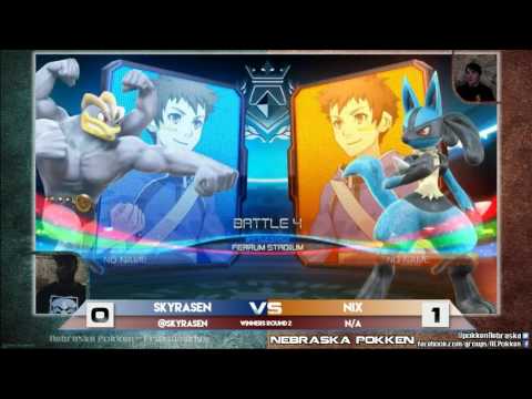 7 SkyRasen vs Nix - Pokkén at Underground - 5/30/17