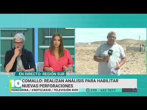 Comallo: realizan análisis para habilitar nuevas perforaciones
