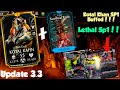 MK Mobile Update 3 3 Sun God Kotal Khan Buffed Sp1 Lethal Insane Damage Watch Till End