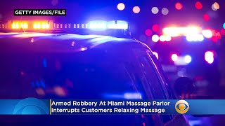 Customer's Relaxing Massage Interrupted By Screams, Armed Robbery At Miami Massage Parlor