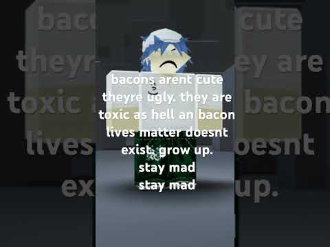 bacons are so ugly lmao #roblox #toxic #bacon #viral #viralshorts #tiktok