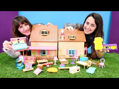 Bebek evi düzenleme oyunu! Sevcan, Ümit ile ev dizayn ediyorlar! Kız oyunları!
