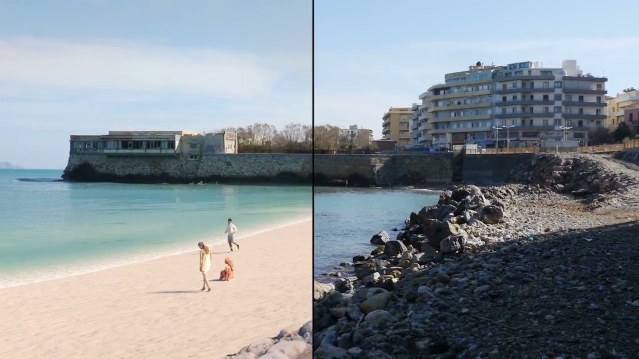 Δύο αστικές παραλίες στην «καρδιά» του Ηρακλείου: Έτσι θα γίνει ο κόλπος του Δερματά