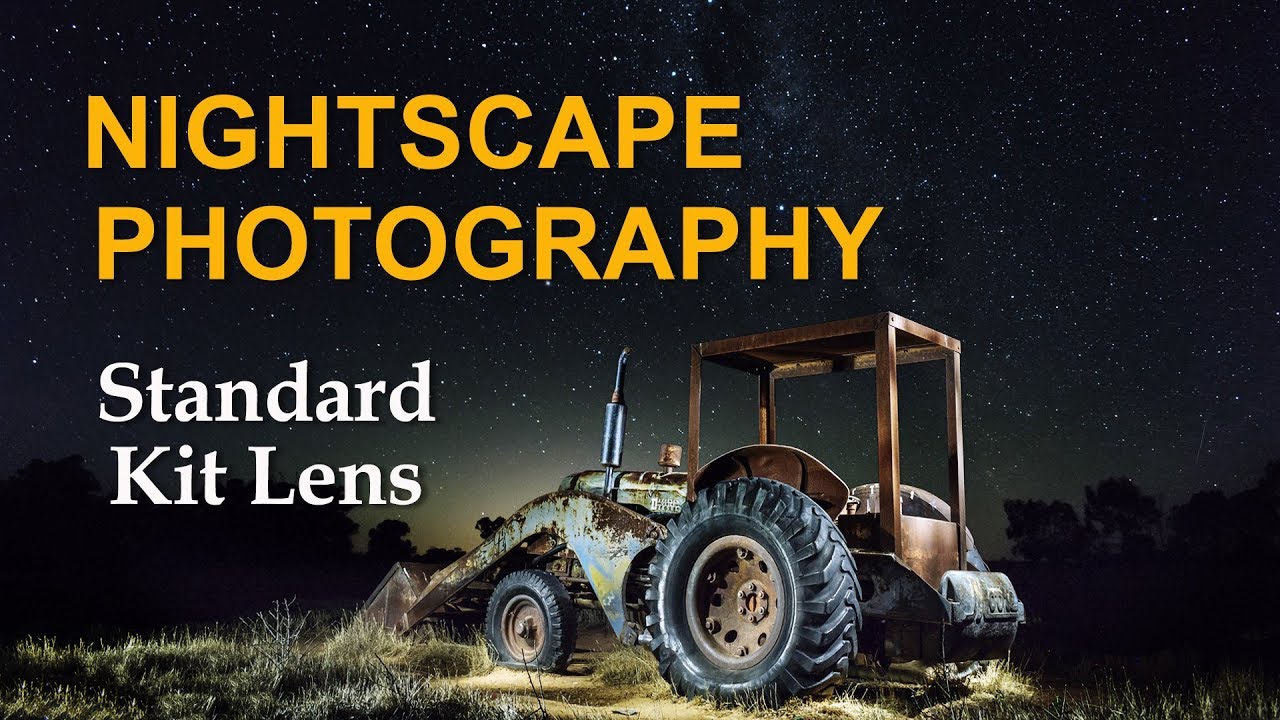 Night photography with standard camera and kit lens by nightscape images