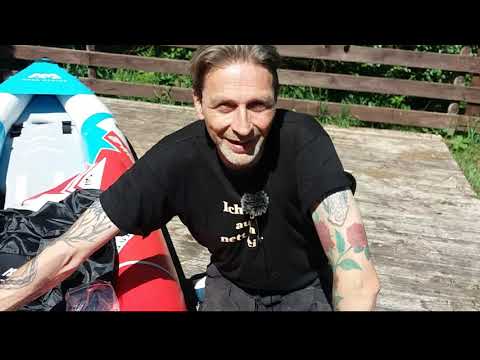 ⚓ AQUA MARINA STEAM 412 Kajak ⛵  - Luftboot - Komplette Vorstellung NEU - inflatable kayak