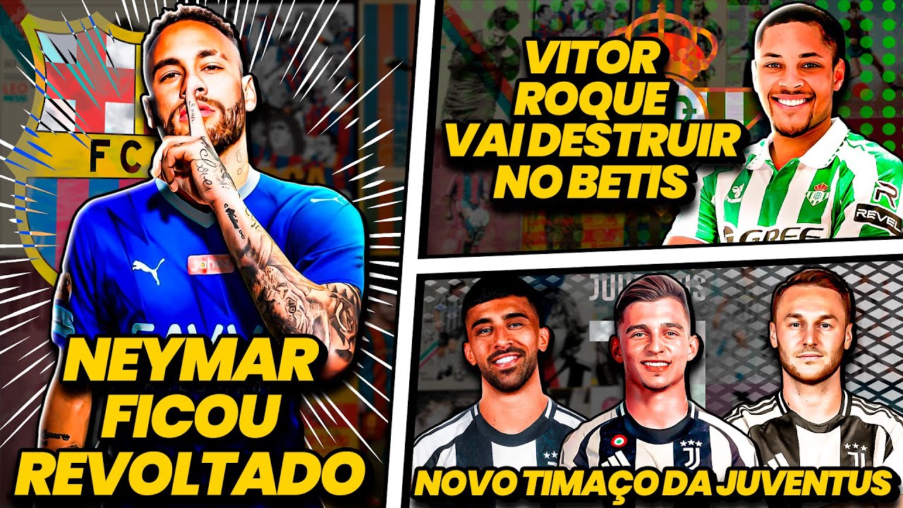 🚨 Neymar DE VOLTA AO BARCELONA causa REVOLTA | Barça vai se ARREPENDER com Vitor Roque - E MAIS