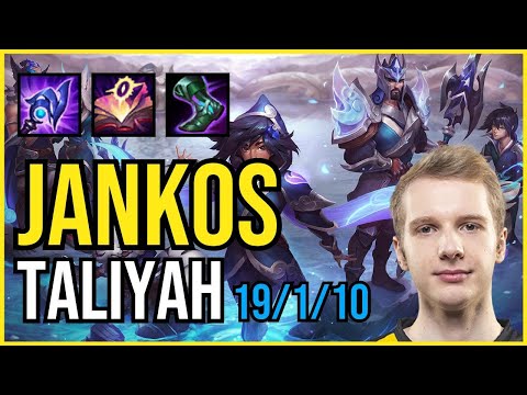 JANKOS - TALIYAH vs. OLAF Jungle | EUW CHALLENGER | PATCH 10.25
