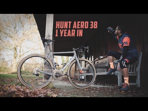 #207. HUNT 38 WIDE AERO CARBON WHEELS. 1 Year REVIEW