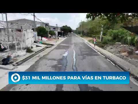 Arranca pavimentación de vía clave entre Turbaco y Turbana