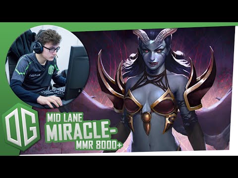 Miracle (Queen of Pain) Gameplay Dota 2 v6.86