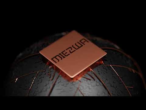 Animated Logo MIERZWA   Abstract Circuit Sphere