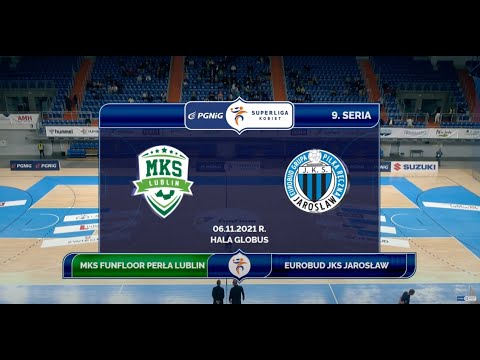 9. seria MKS FunFloor Perła Lublin - Eurobud JKS Jarosław SKRÓT