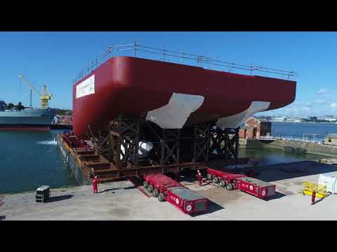 Cammell Laird new build polar ship reaches construction milestone