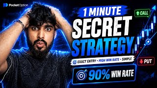 Pocket Option Best Strategy 2026 | 1 Minute Secret Strategy thumbnail