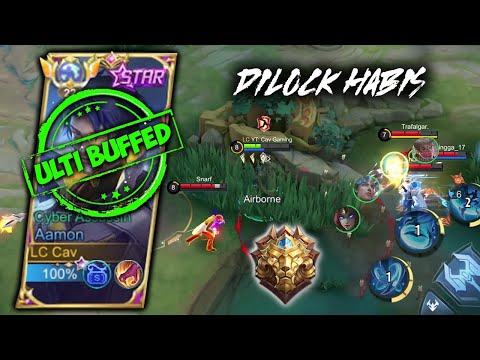 Match Penentuan Top Global AAMON Menuju Tier Legend, Malah Dilock Musuh Sepanjang Game - MLBB