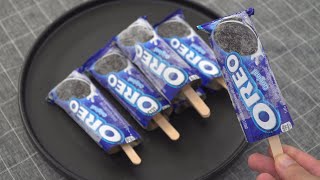 Oreo Ice Cream Stick [Only 3 Ingredients]