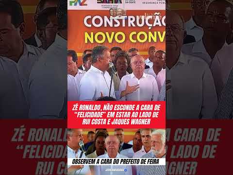 Zé Ronaldo, não esconde a cara de “felicidade” em estar ao lado da cupula do PT da Bahia