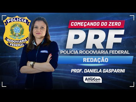 Concurso PRF 2024 - Aula de Redação - AlfaCon