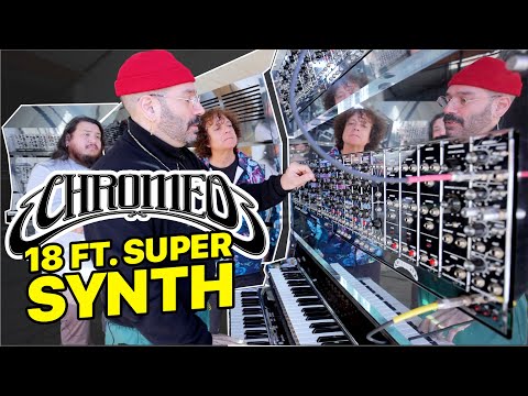 MASSIVE Live Modular Synthesizer w/ P-Thugg from Chromeo